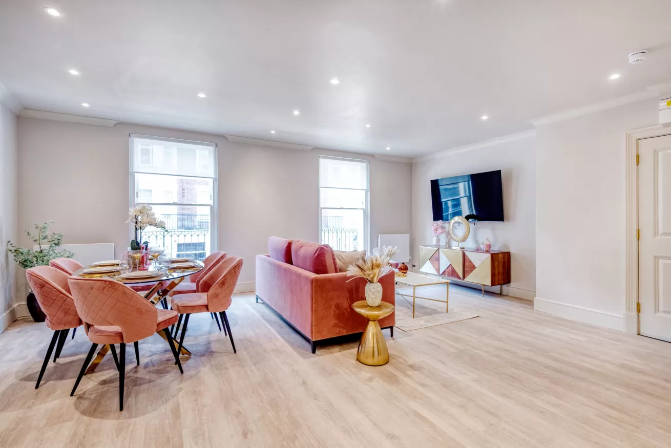 Suite 3: 3 bedroom luxury serviced apartment at 3 Connaught Street, London W2